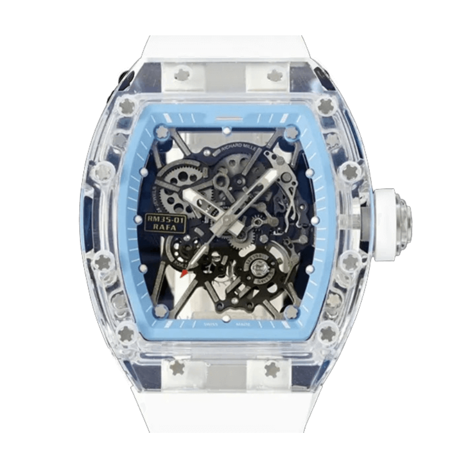Richard-Mille-35-01-Ice-Blue-Replica Richard Mille RM 35-01 Ice Blue Nadal - Image 1