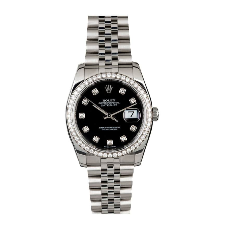Rolex-Datejust-116234-Stainless-Steel-Black-Dial-Replica Rolex Datejust 116234 - Image 1