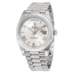 Rolex Day-Date 228235-0016 Rose Gold Wrapped Rhodium Dial - Image 2