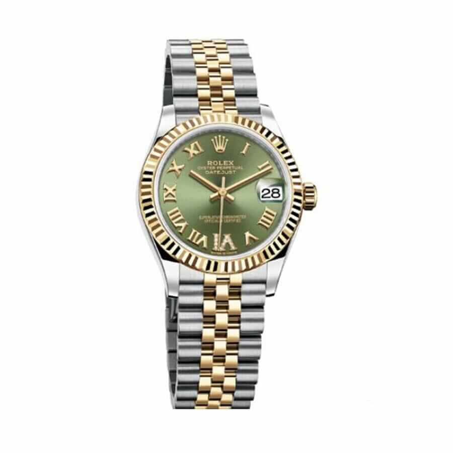 datejust green roman number BP Factory Watches