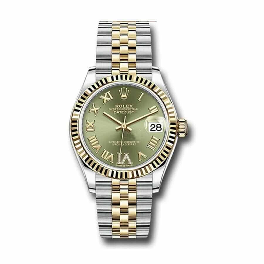 datejust green roman number BP Factory Watches