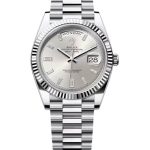 Rolex Day-Date 40 228236 Platinum Silver Roman President