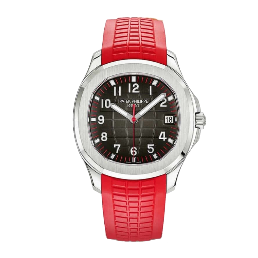 patek-red-chronograph-replica-2 Patek Philippe Aquanaut 5167A Red Dial Chronograph - Image 1