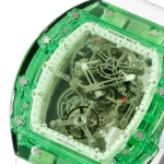 Richard Mille RM 56-01 Tourbillon Green Transparent Case - Image 5