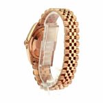 Rolex Lady-Datejust 279165 Green Diamond Dial Everose Gold - Image 3