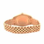 Rolex Lady-Datejust 279165 Green Diamond Dial Everose Gold - Image 4