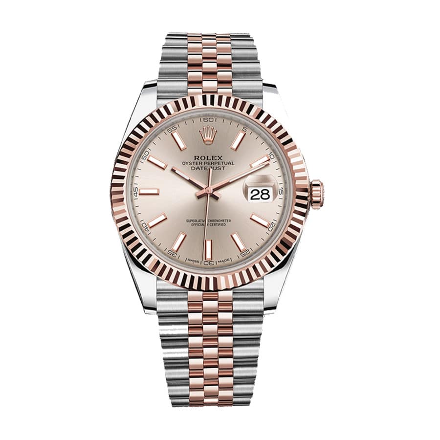 rolex-datejust-41mm-126331-sundust-rose-gold-jubilee-gold-dial-1 Rolex Datejust 126331-0010 Sundust - Image 1