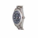 Rolex Day-Date 228239 Silver Black Dial - Image 3