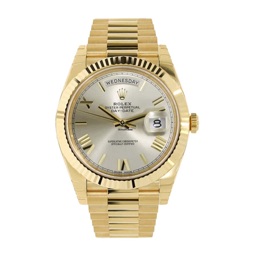rolex-day-date-40mm-228238-2 Rolex Day-Date 228238-0042 Gold Roman Dial - Image 1