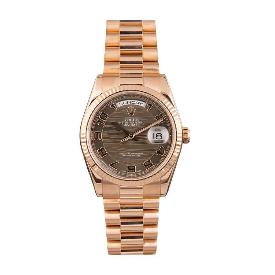 rolex day date bronze wave 218235 replica BP Factory Watches