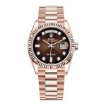 Rolex Day-Date 128235 Brown Ombre Dial