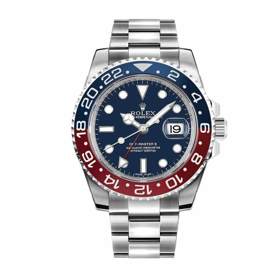 rolex-gmt-master-ii-pepsi-1675-oyster-105781-replica Rolex GMT-Master II 116719BLRO Pepsi - Image 1