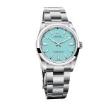 Rolex Oyster Perpetual 126000 Turquoise Blue Dial - Image 2
