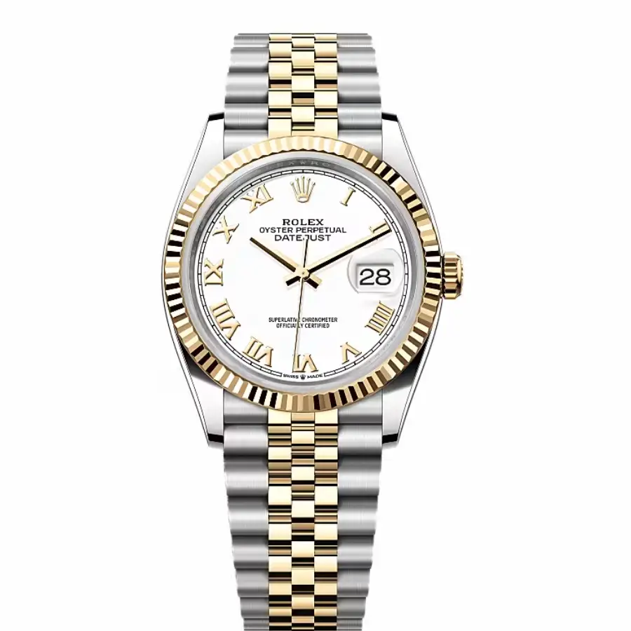 rolex-seadweller-two-tone-replica-1-4 Rolex Datejust 126233 White and Gold - Image 1