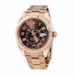 Rolex Sky-Dweller 326935 Rose Gold Chocolate Dial - Image 2