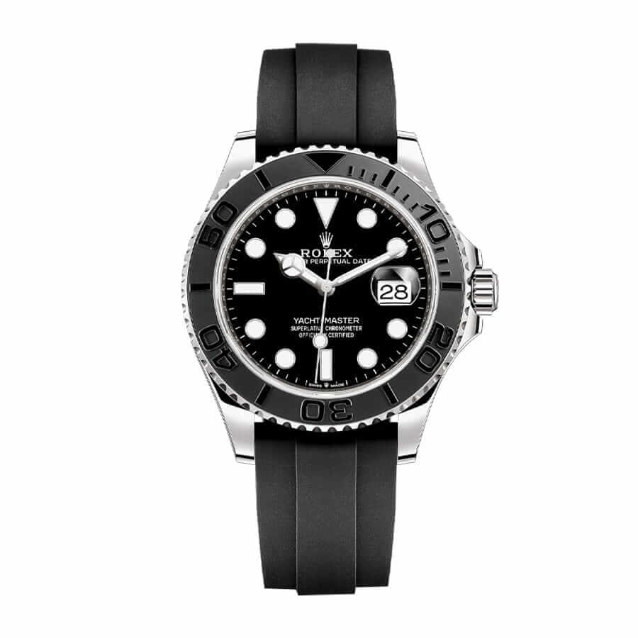 rolex-yacht-master-40-226659-white-gold-automatic-rubber-black-dial-replica Rolex Yacht-Master 226659 White Gold - Image 1
